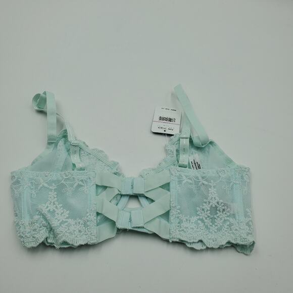 Free People Daydreamer Underwire Bra in Ice Fog Size 34A - Picture 3 of 8